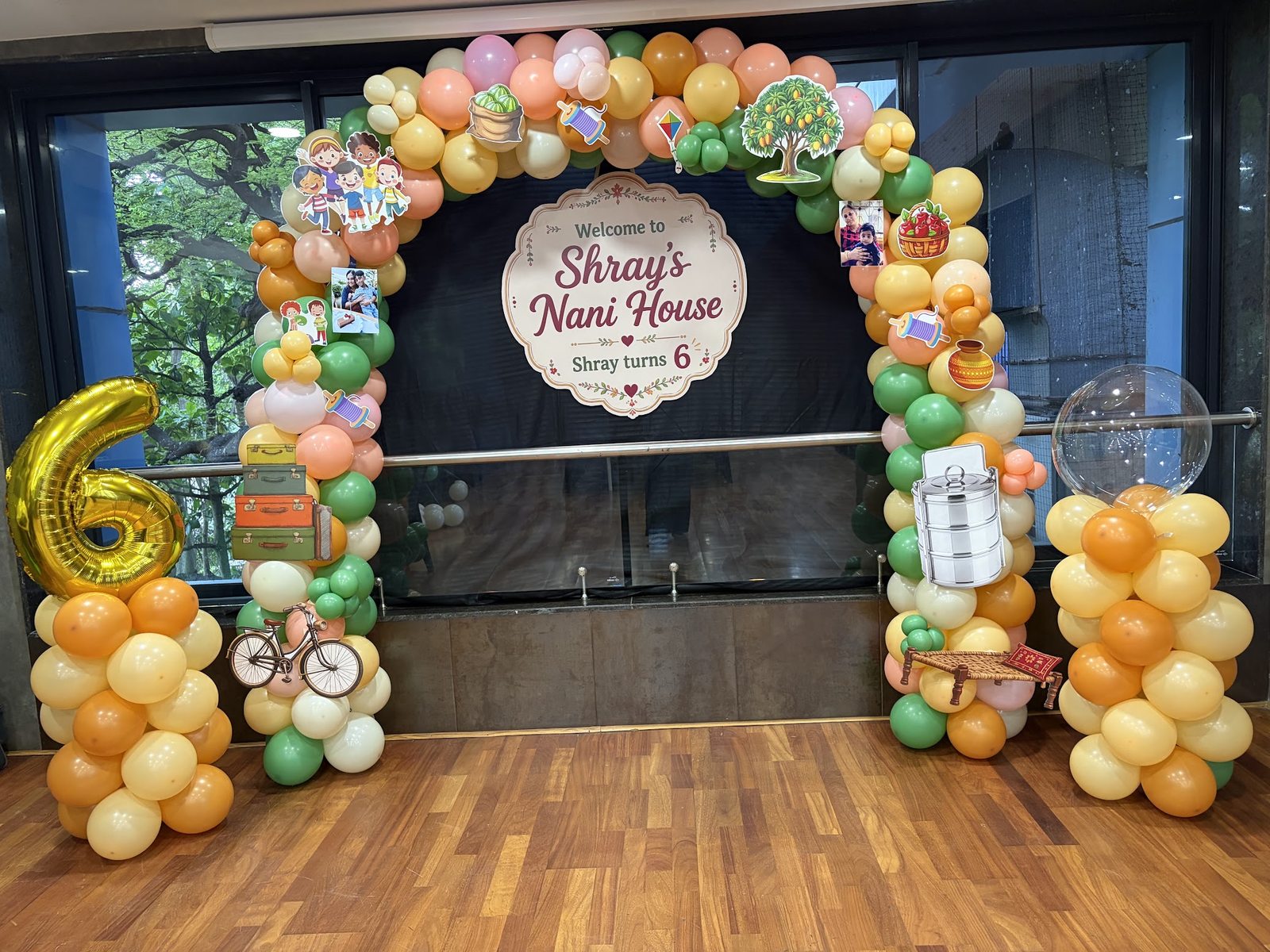 Nani Ka Ghar theme decor with vintage props