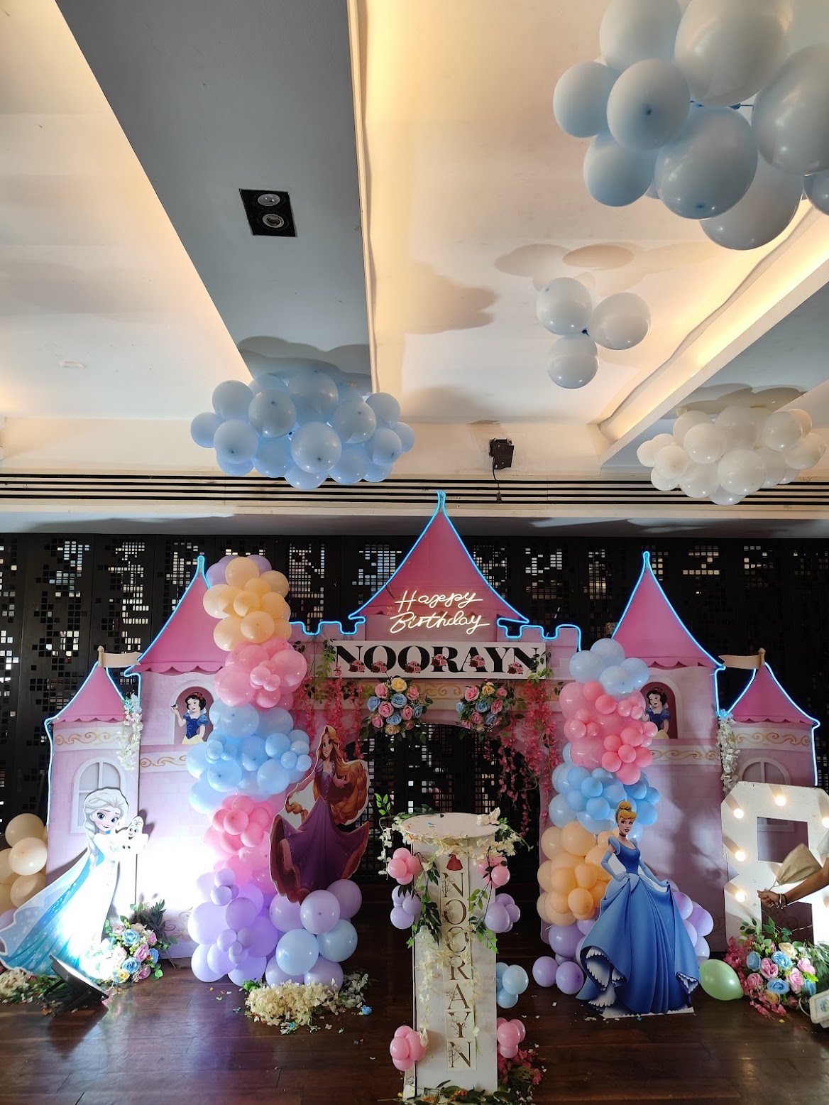 Princess castle theme decor