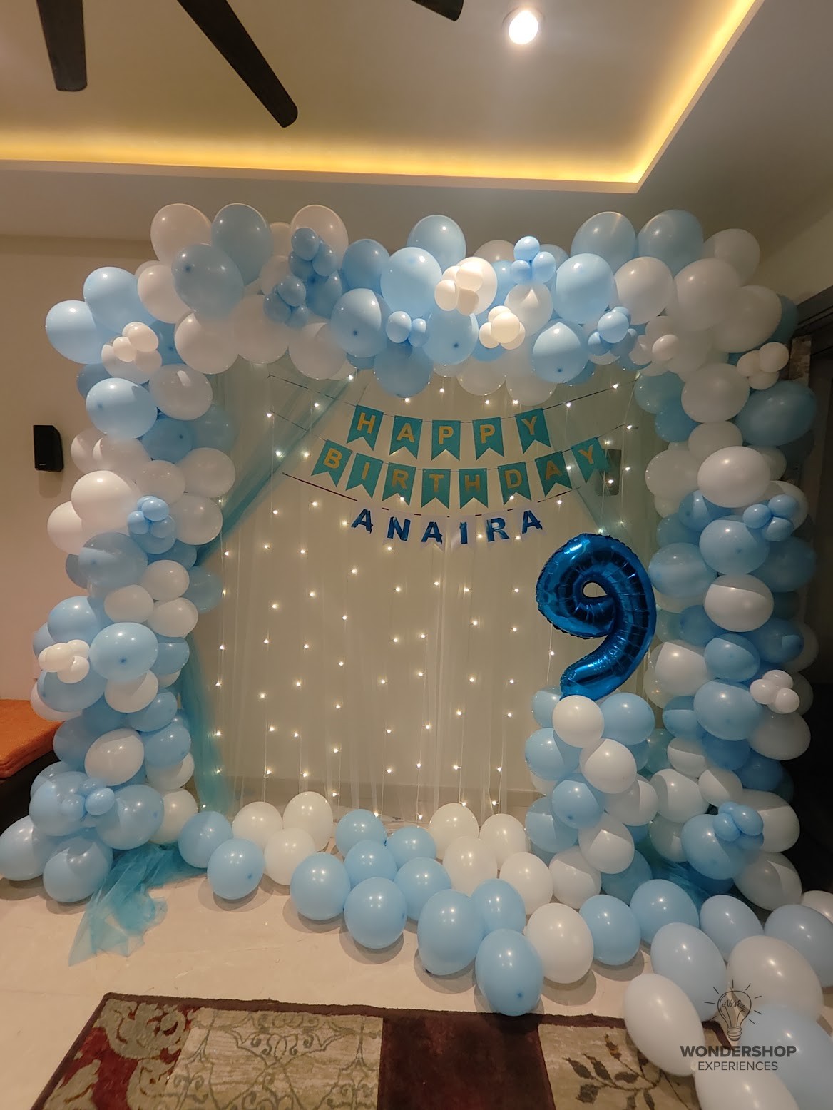 Home birthday party — real event photo
