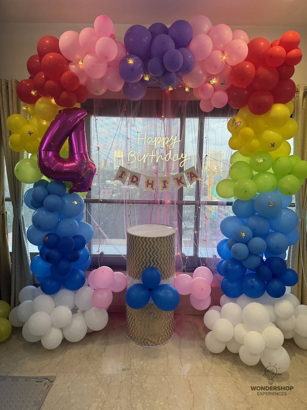 Home birthday party — real event photo