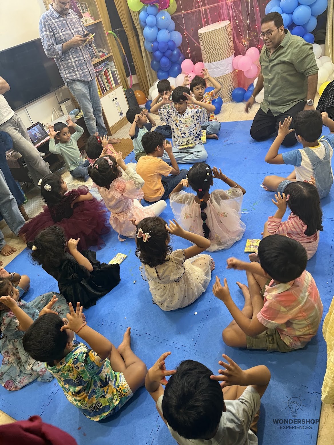 Home birthday party — real event photo