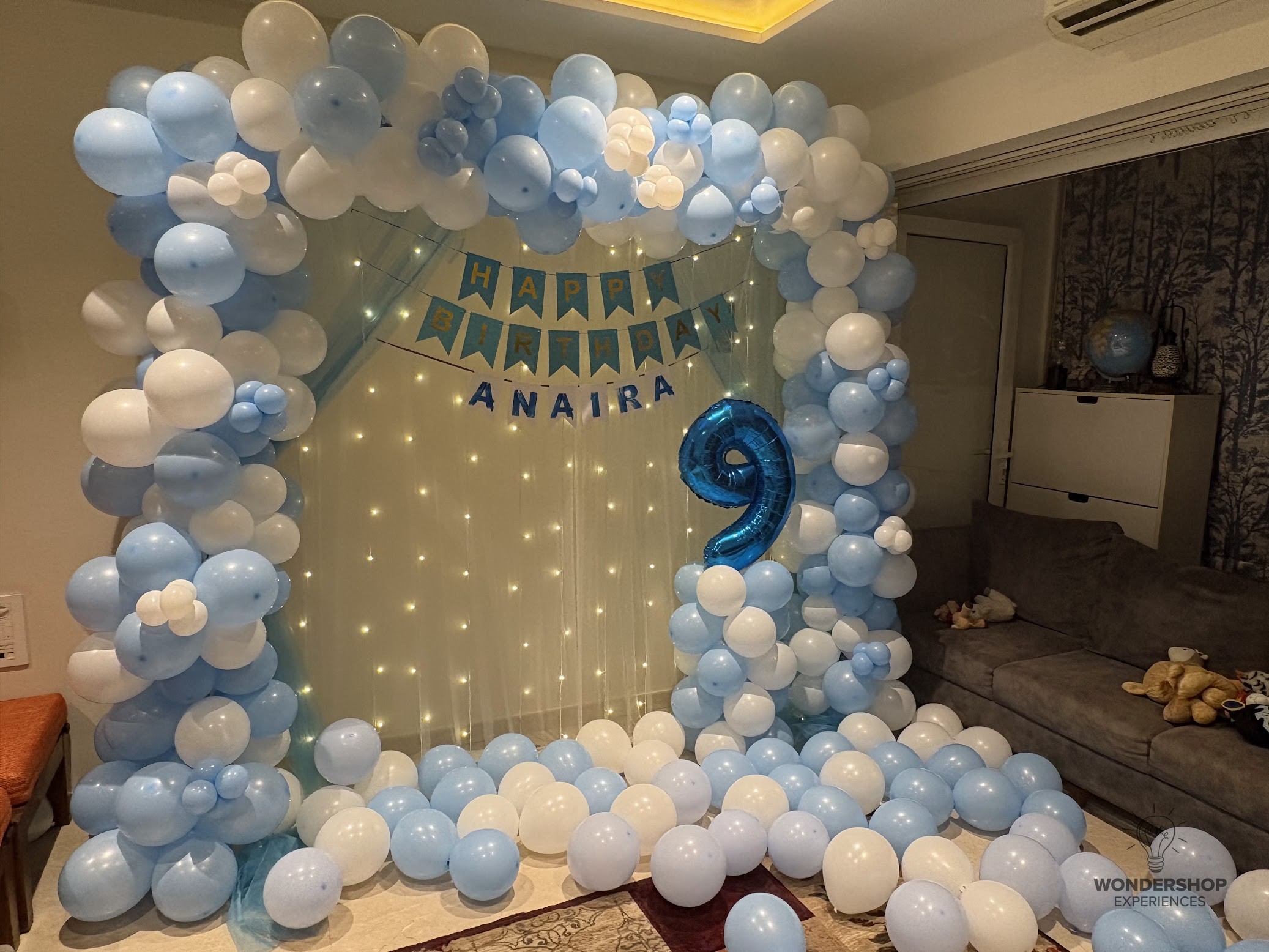 Home birthday party — real event photo