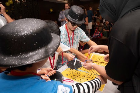 Spy mission maze activity