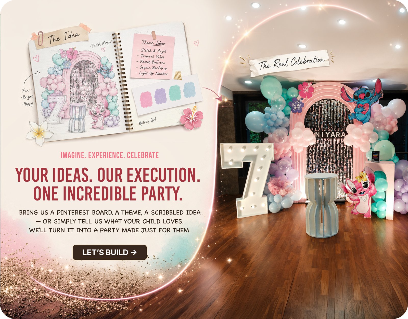 Wondershop birthday celebration
