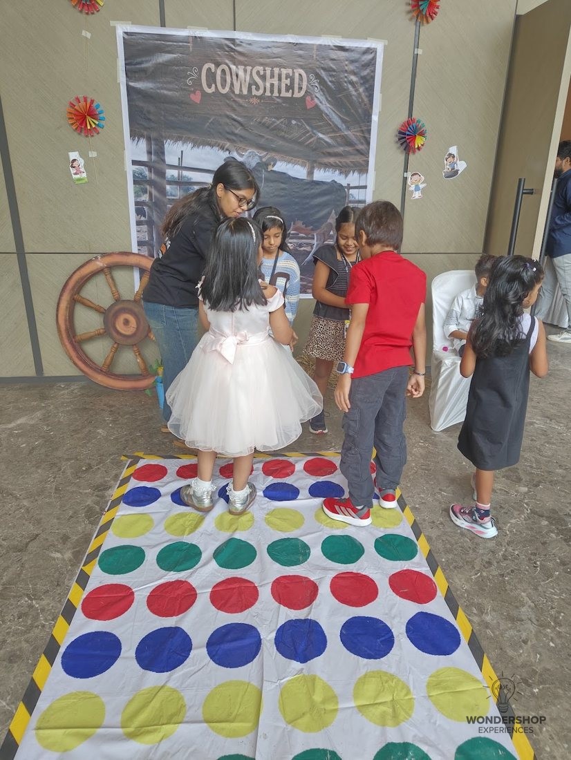 Spy mission twister game
